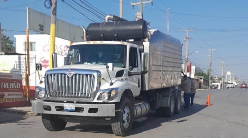 Refuerza Gobierno de Reynosa mantenimiento del drenaje sanitario