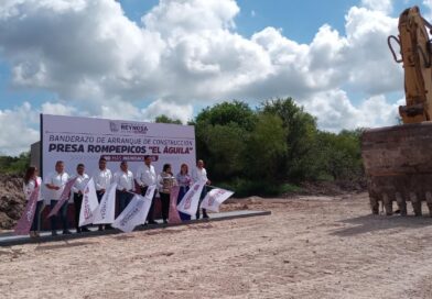 Arranca construcción de presa rompepicos “El Águila” en Reynosa
