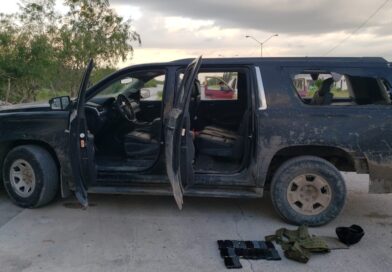 Asegura Guardia Estatal dos vehículos relacionados con actos delictivos en Reynosa