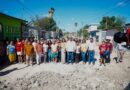Supervisó Gobierno de Reynosa pavimentación hidráulica en Voluntad y Trabajo