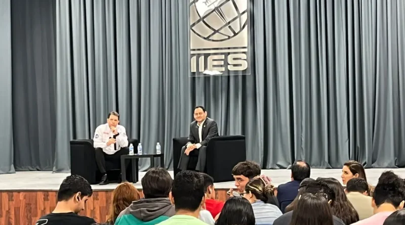 Jóvenes, construyamos juntos un mejor futuro para Reynosa: Luis Cantú en el IIES