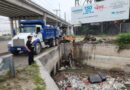 Trabaja Gobierno de Reynosa en mantenimiento de drenes y canales