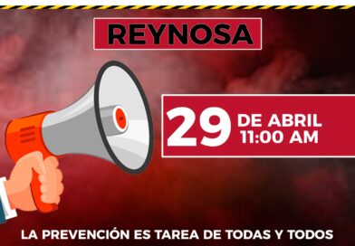 Participa Gobierno de Reynosa en Primer Simulacro Nacional 2025