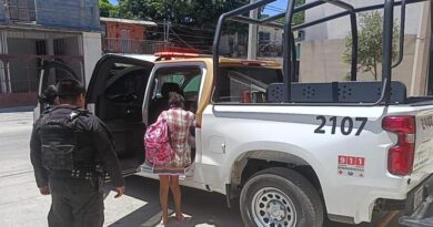 Guardia Estatal localiza y asiste a mujer extraviada en Ciudad Victoria