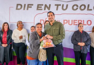 Presidió Carlos Peña Ortiz la brigada DIF En Tu Colonia, en la Independencia