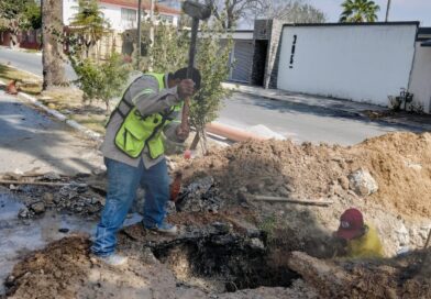 Reparó COMAPA descarga sanitaria en la colonia José de Escandón Reparó COMAPA descarga sanitaria en la colonia José de Escandón