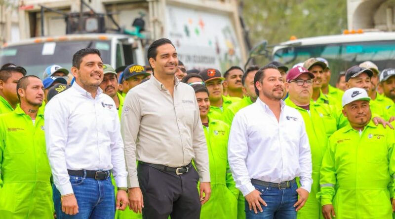 Entregó Alcalde Carlos Peña Ortiz uniformes y equipo a trabajadores de recolección