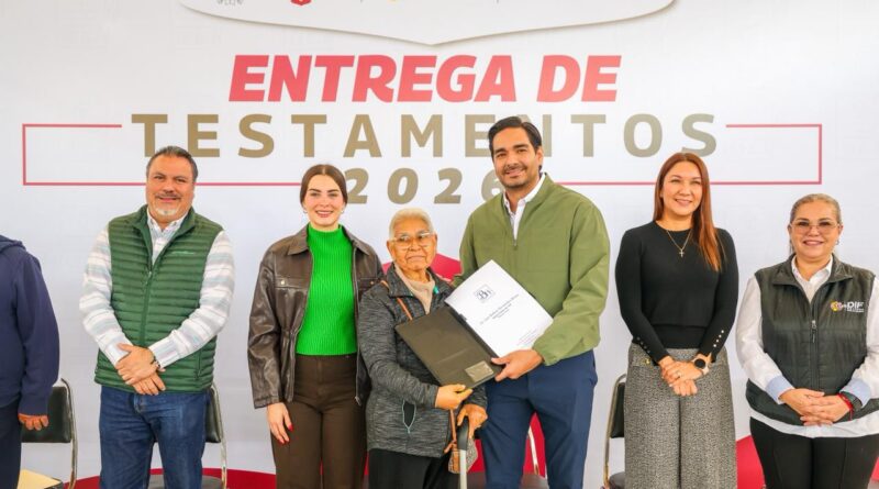 Promueven Carlos y Alejandra futuro de tranquilidad con Entrega de Testamentos 2026 Promueven Carlos y Alejandra futuro de tranquilidad con Entrega de Testamentos 2026