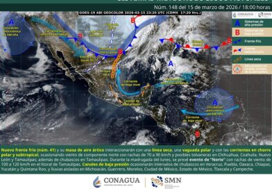 Frente Frío 41 traerá temperatura fresca y viento intenso a Reynosa Frente Frío 41 traerá temperatura fresca y viento intenso a Reynosa