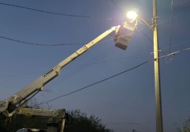 Mejora Gobierno de Carlos Peña Ortiz iluminación en colonias de Reynosa