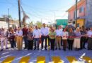 Inauguraron Carlos Peña Ortiz y vecinos, una calle más en Ampliación 16 de Septiembre