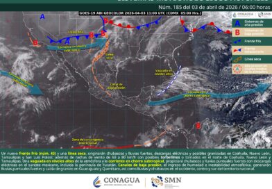 Vigila PC Reynosa avance de frente frío 43 por lluvias y fuertes vientos