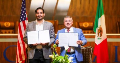 Confirmaron hermandad Alcaldes de Reynosa y McAllen, Carlos Peña Ortiz y Javier Villalobos