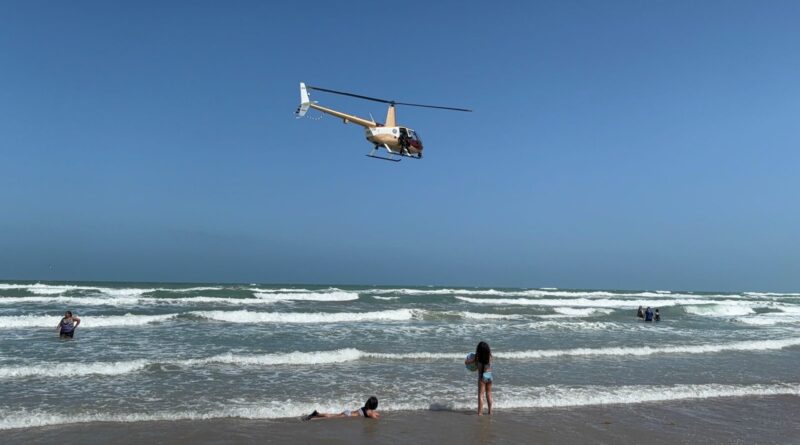 Guardia Estatal vigila por aire y tierra playas de Tamaulipas