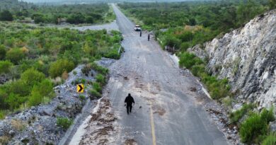 Guardia Estatal activa Plan Tamaulipas ante deslave en Miquihuana