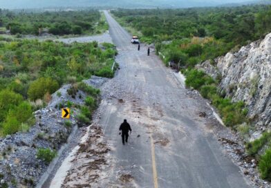 Guardia Estatal activa Plan Tamaulipas ante deslave en Miquihuana