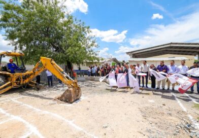 Construye Gobierno de Carlos Peña Ortiz Comedor Escolar en primaria Carlos Fuentes Macías