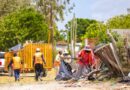 Llevo Alcalde Carlos Peña Ortiz programa «Acción y Conciencia» a la colonia Emiliano Zapata
