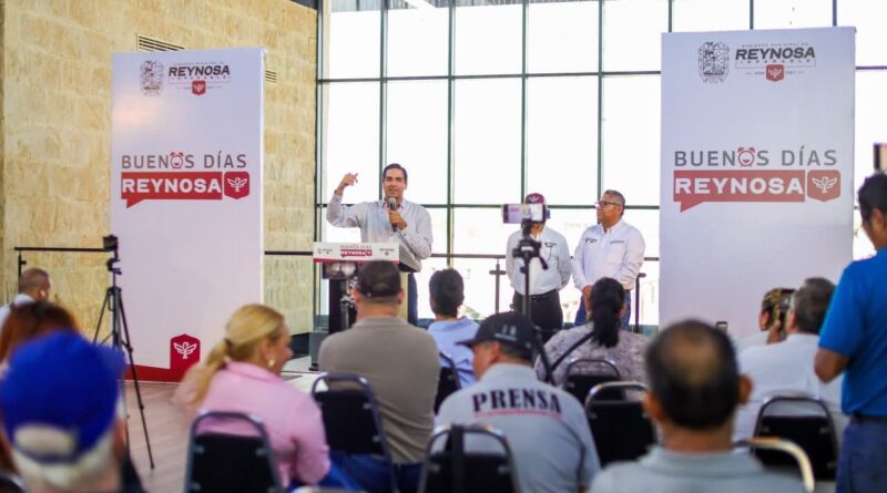 Destacó Alcalde Carlos Peña Ortiz obras del 2026 en Reynosa Destacó Alcalde Carlos Peña Ortiz obras del 2026 en Reynosa
