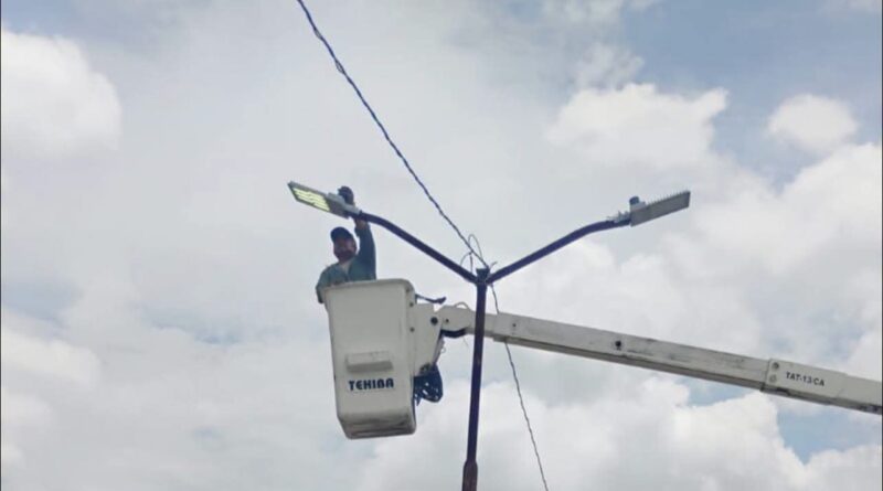 Mejoró alumbrado público jornada de refuerzo del Gobierno de Reynosa Mejoró alumbrado público jornada de refuerzo del Gobierno de Reynosa
