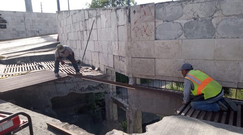 Atendió Carlos Peña Ortiz reportes de bacheo, pluviales y alumbrado en diversos sectores