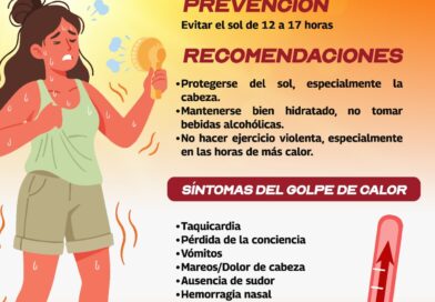Emite Gobierno de Carlos Peña Ortiz recomendaciones ante ola de calor