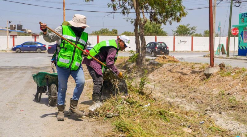 Aplicó Servicios Públicos programa de limpieza en Villas de Diamante Aplicó Servicios Públicos programa de limpieza en Villas de Diamante