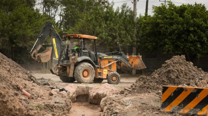 Confirmó Alcalde Carlos Peña Ortiz avance de obra sanitaria en la Burocrática