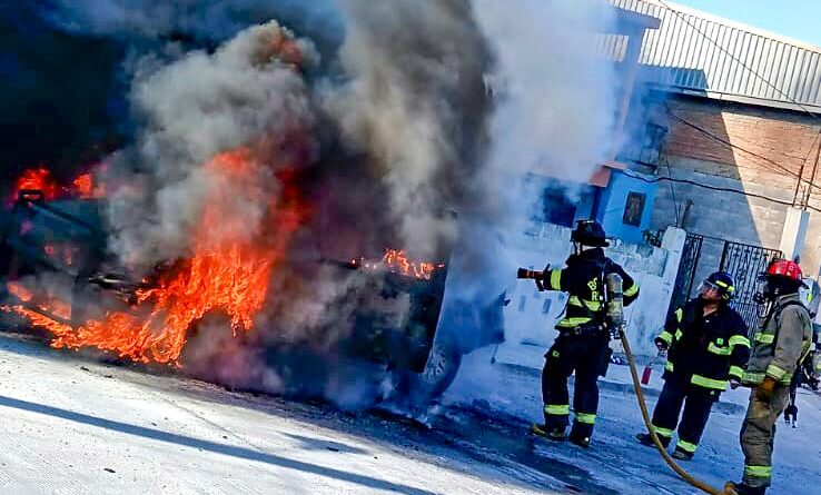 Emite PCyB de Reynosa recomendaciones para prevenir incendios vehiculares
