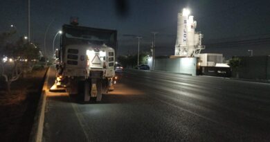 Realiza Servicios Públicos barrido nocturno de avenidas principales Realiza Servicios Públicos barrido nocturno de avenidas principales