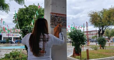 Tapizan frontera tamaulipeca con fichas de desaparecidos Tapizan frontera tamaulipeca con fichas de desaparecidos
