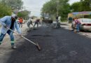 Rehabilita Gobierno de Carlos Peña Ortiz pavimento de avenida en la colonia Fundadores