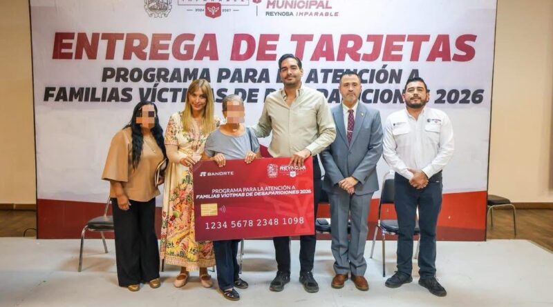 Entregó Alcalde Carlos Peña Ortiz apoyos a familias de desaparecidos Entregó Alcalde Carlos Peña Ortiz apoyos a familias de desaparecidos