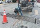 Reparó Servicios Públicos rejilla pluvial en bulevar Hidalgo Reparó Servicios Públicos rejilla pluvial en bulevar Hidalgo
