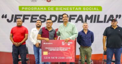 Recibieron Jefes de Familia en Reynosa apoyo de Bienestar Social Recibieron Jefes de Familia en Reynosa apoyo de Bienestar Social