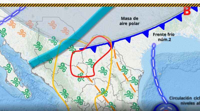 Prevención ante el Frente Frío número 2 Prevención ante el Frente Frío número 2