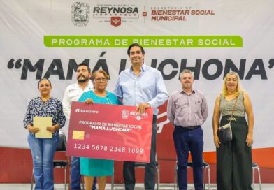 Entregó Carlos Peña Ortiz tarjetas de Mamá Luchona en apoyo a mujeres de Reynosa Entregó Carlos Peña Ortiz tarjetas de Mamá Luchona en apoyo a mujeres de Reynosa