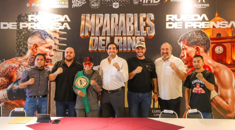 Invita Carlos Peña Ortiz a función gratuita de box internacional «Imparables del Ring» Invita Carlos Peña Ortiz a función gratuita de box internacional «Imparables del Ring»